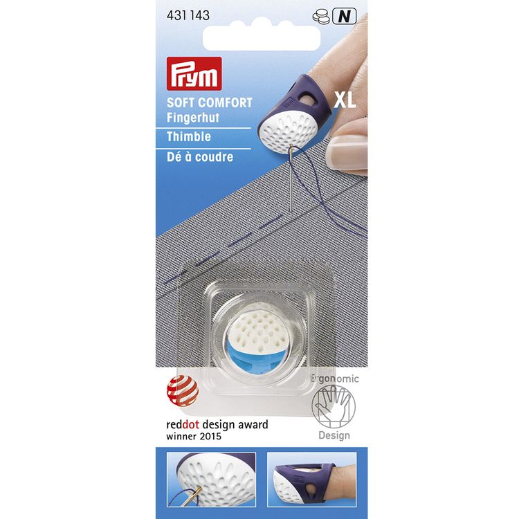 

Наперсток Prym Ergonomics, размер XL, голубой