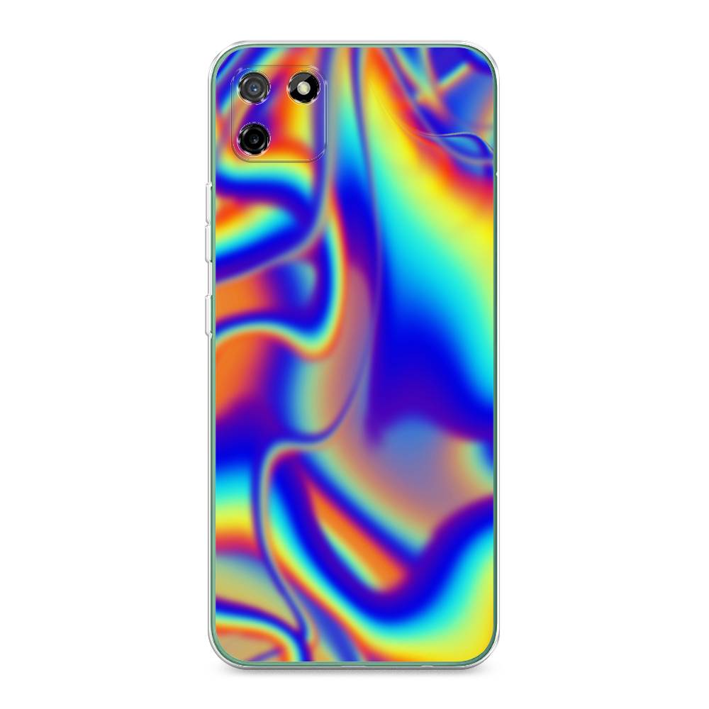 

Чехол на Realme C11 2020 "Яркая голограмма", Разноцветный, 253850-3