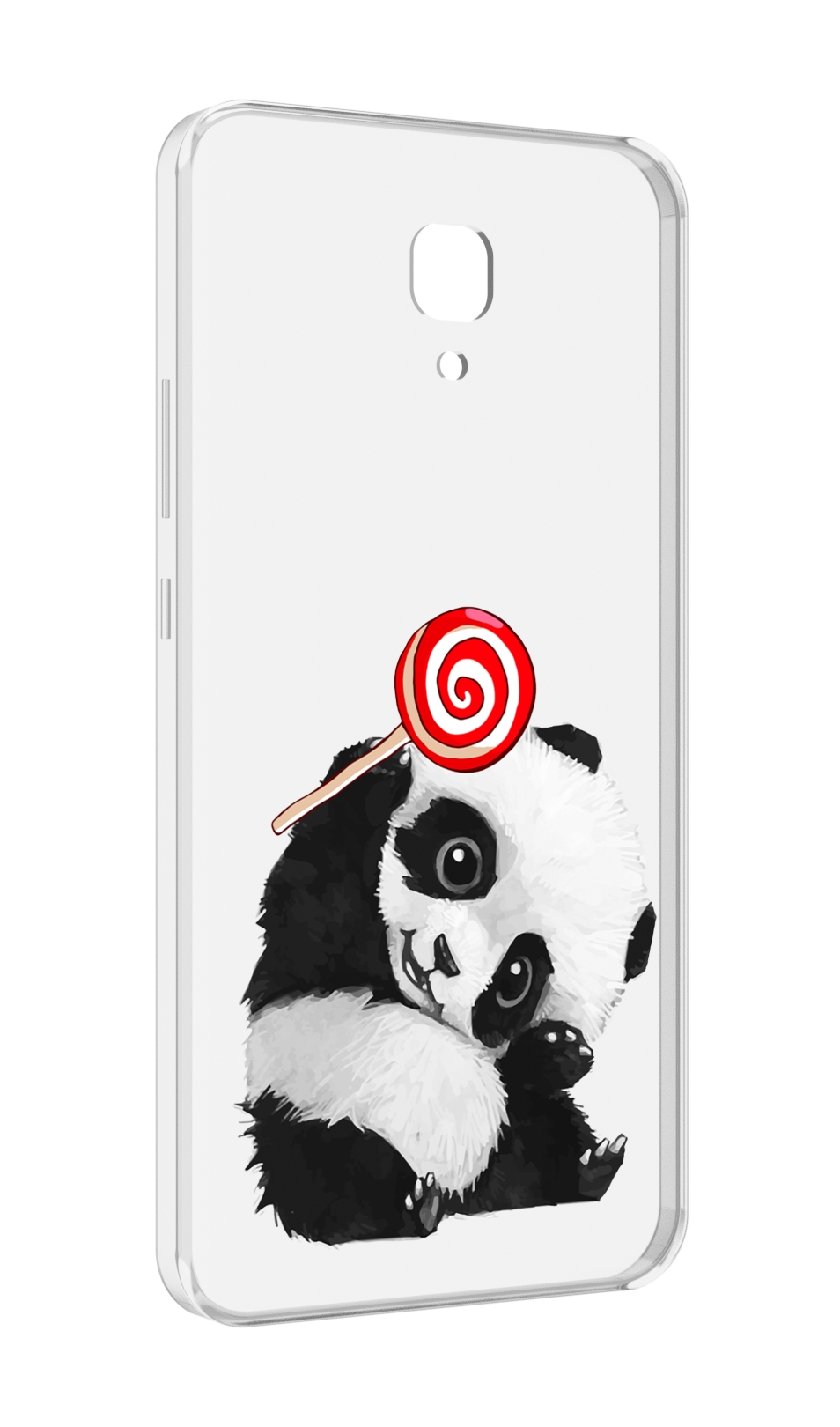 

Чехол MyPads панда с леденцом для Meizu M5 Note, Прозрачный, Tocco