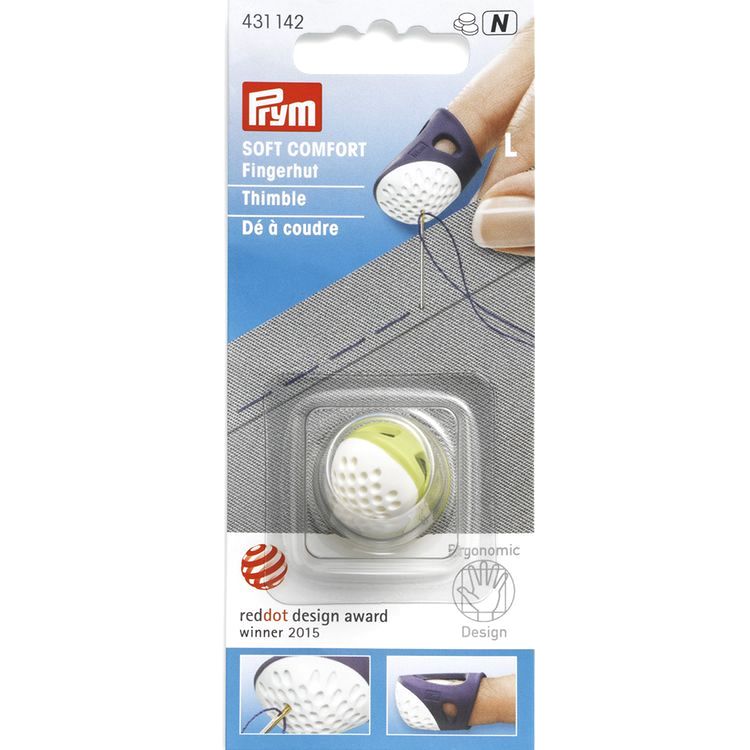 

Наперсток Prym Ergonomics, размер L, светло-зеленый