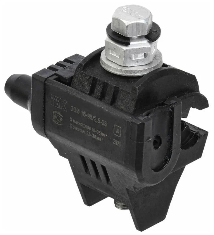 

Зажим ответвительный изолированный IEK ЗОИ UZA-11-D02-D35 16-95/2.5-35, 2 шт