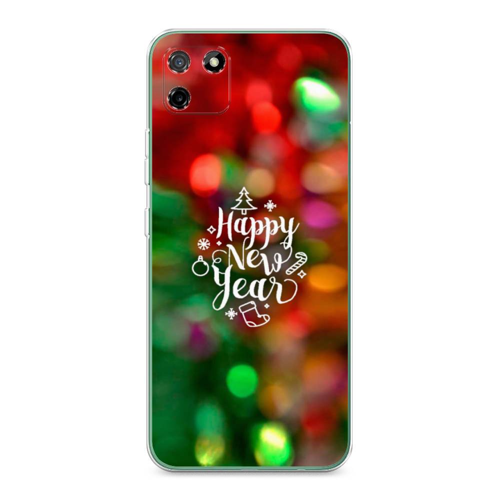 

Чехол на Realme C11 2020 "Новый Год на елке", Зеленый;красный;желтый, 253850-5