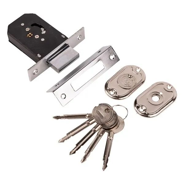 

ТИС 955, 5 ключей, CP, хром, черный корпус