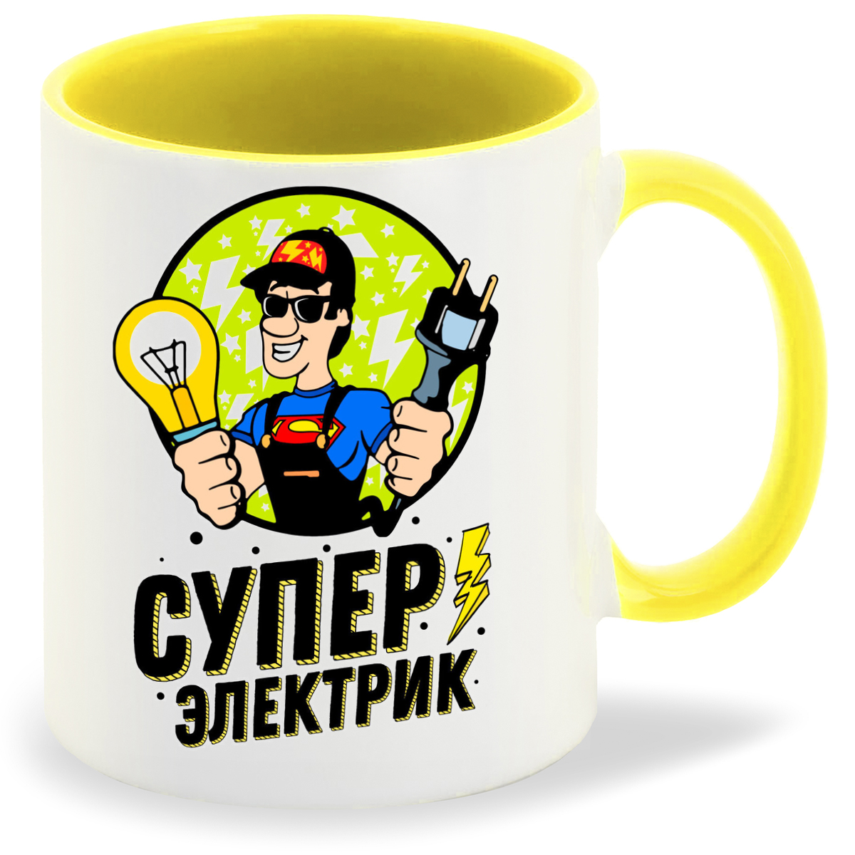 

Кружка CoolPodarok Профессия. Крутой электрик