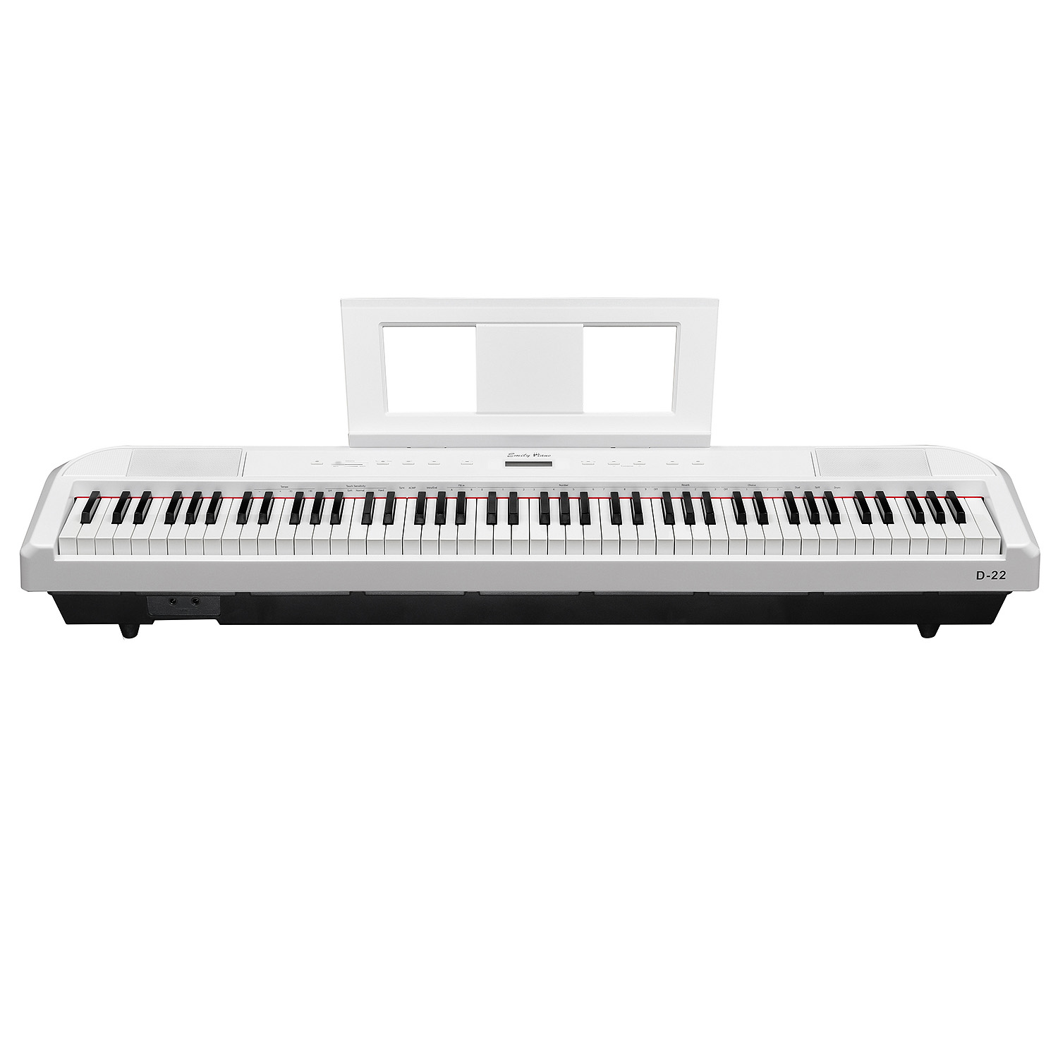Цифровое фортепиано EMILY PIANO D-22 BK 88 полноразмерных клавиш фортепианного типа