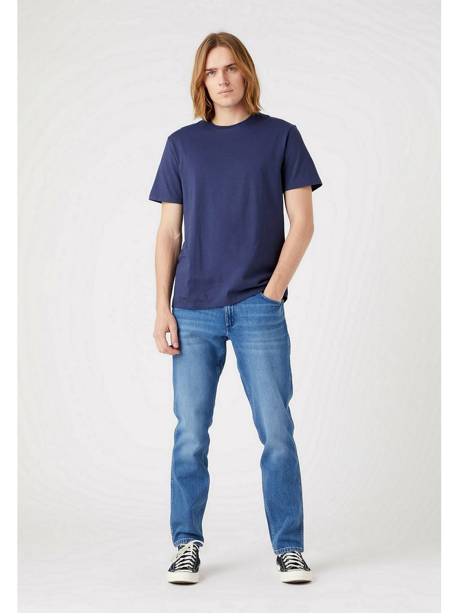 

Комплект футболок мужских Wrangler WR122O06S синих L, Синий, WR122O06S