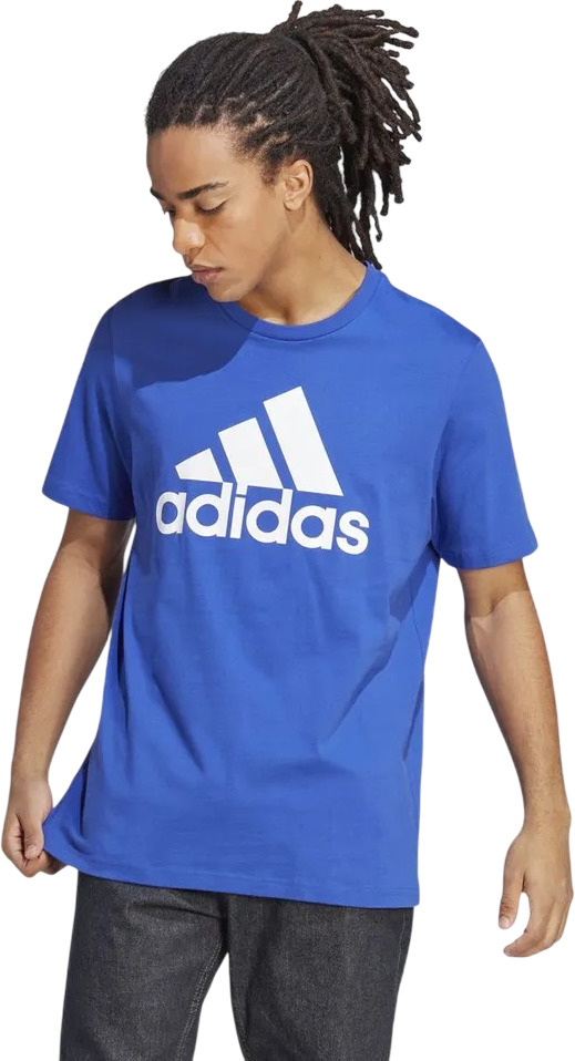 

Футболка мужская Adidas M BL SJ T синяя L, Синий, M BL SJ T