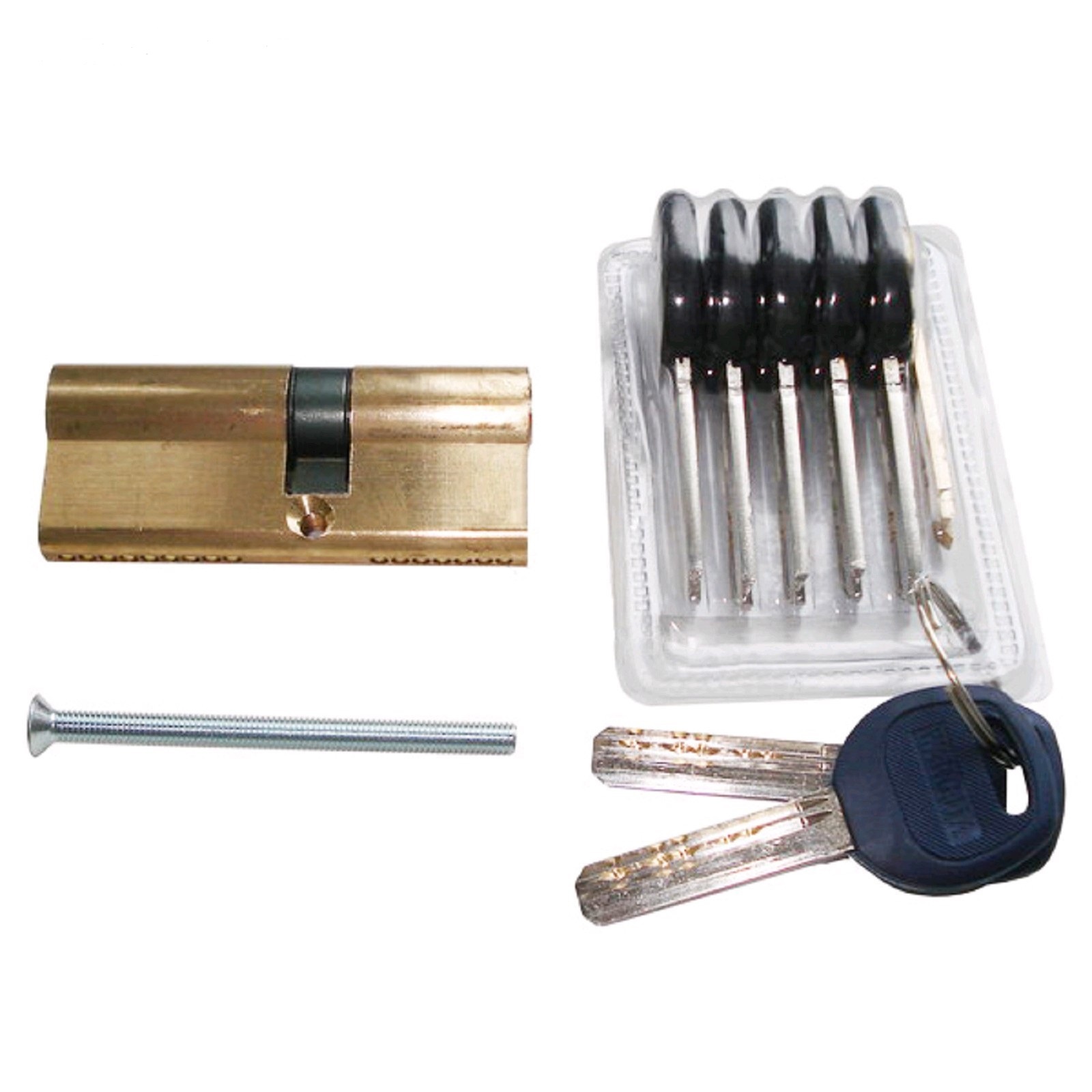 

MARLOK с монтажными ключами, 100 мм (32,5х67,5 мм) 5+2 ключа, латунь, Золотистый