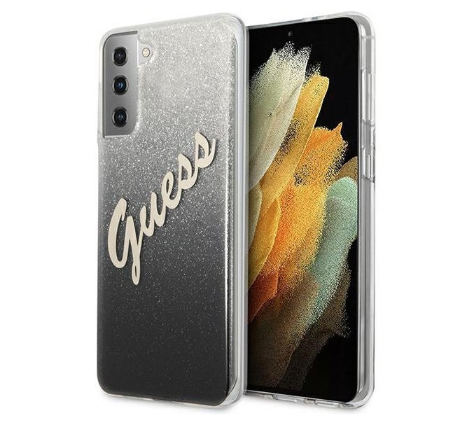 фото Чехол cg mobile guess script logo galaxy s21 plus черный