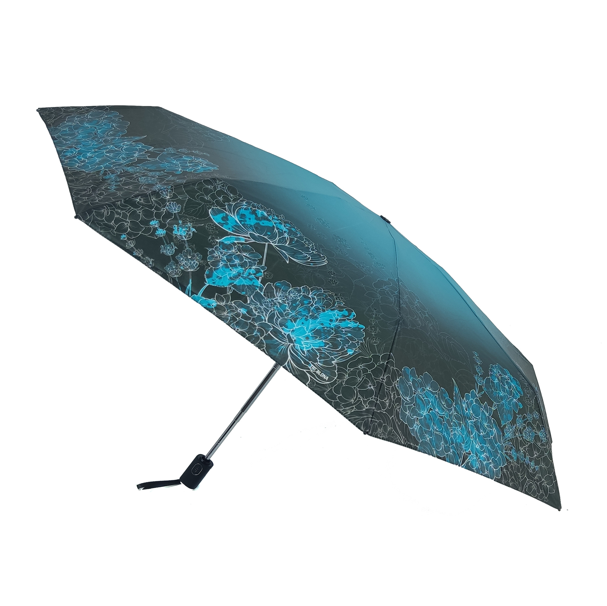 

Зонт женский Три Слона 4801-B бирюзовый, 4801-B