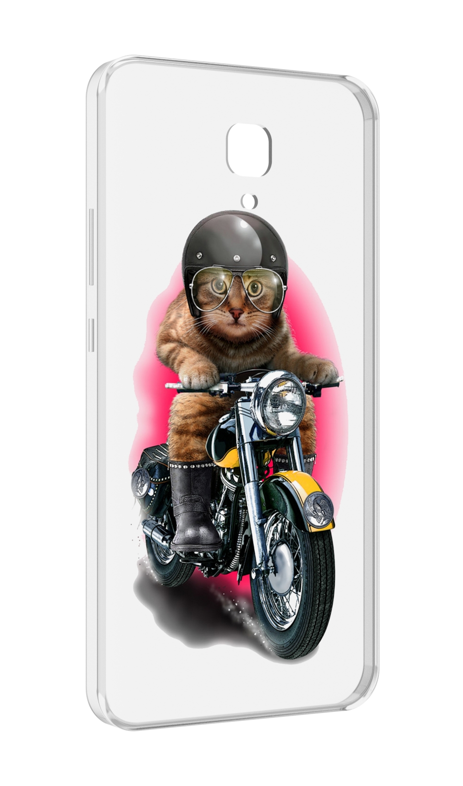 

Чехол MyPads мото-кот для Meizu M5 Note, Прозрачный, Tocco