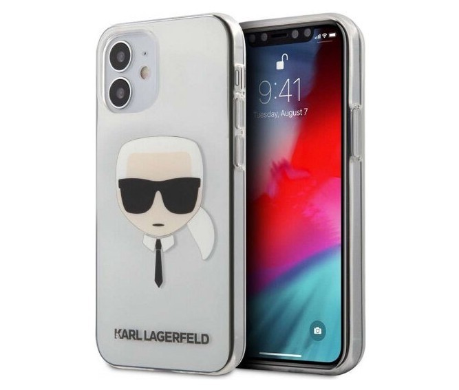 фото Чехол cg mobile karl lagerfeld iphone 12 mini прозрачный