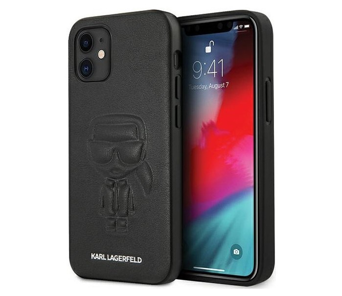 фото Чехол cg mobile karl lagerfeld ikonik iphone 12 mini черный