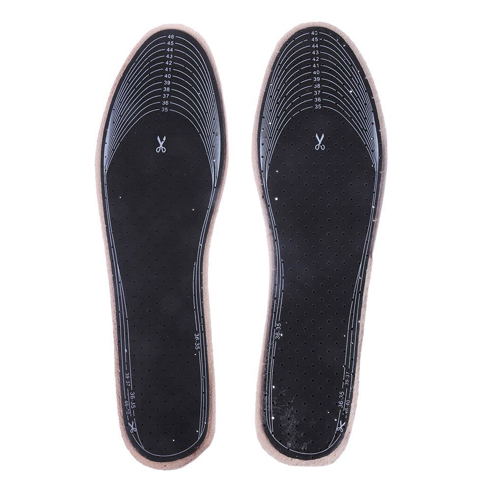 Стельки для обуви EGOIST из натуральной св. кожи, латексная пена с активированным углем
