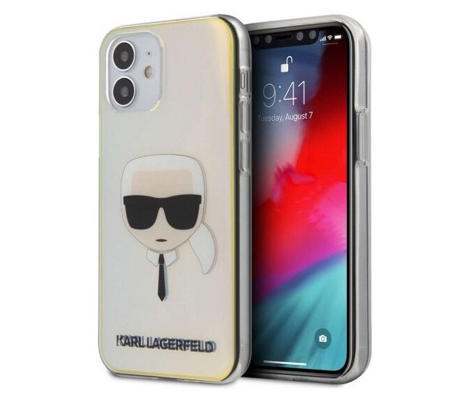 фото Чехол cg mobile karl lagerfeld iphone 12 mini радужный