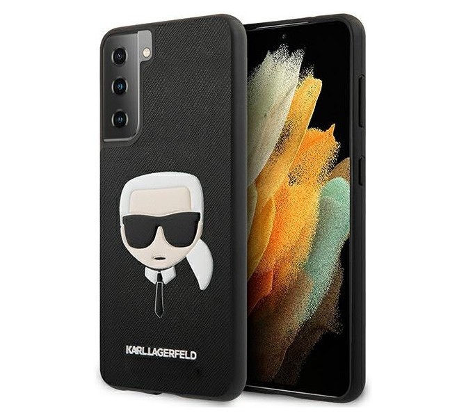 фото Чехол cg mobile karl lagerfeld saffiano galaxy s21 черный