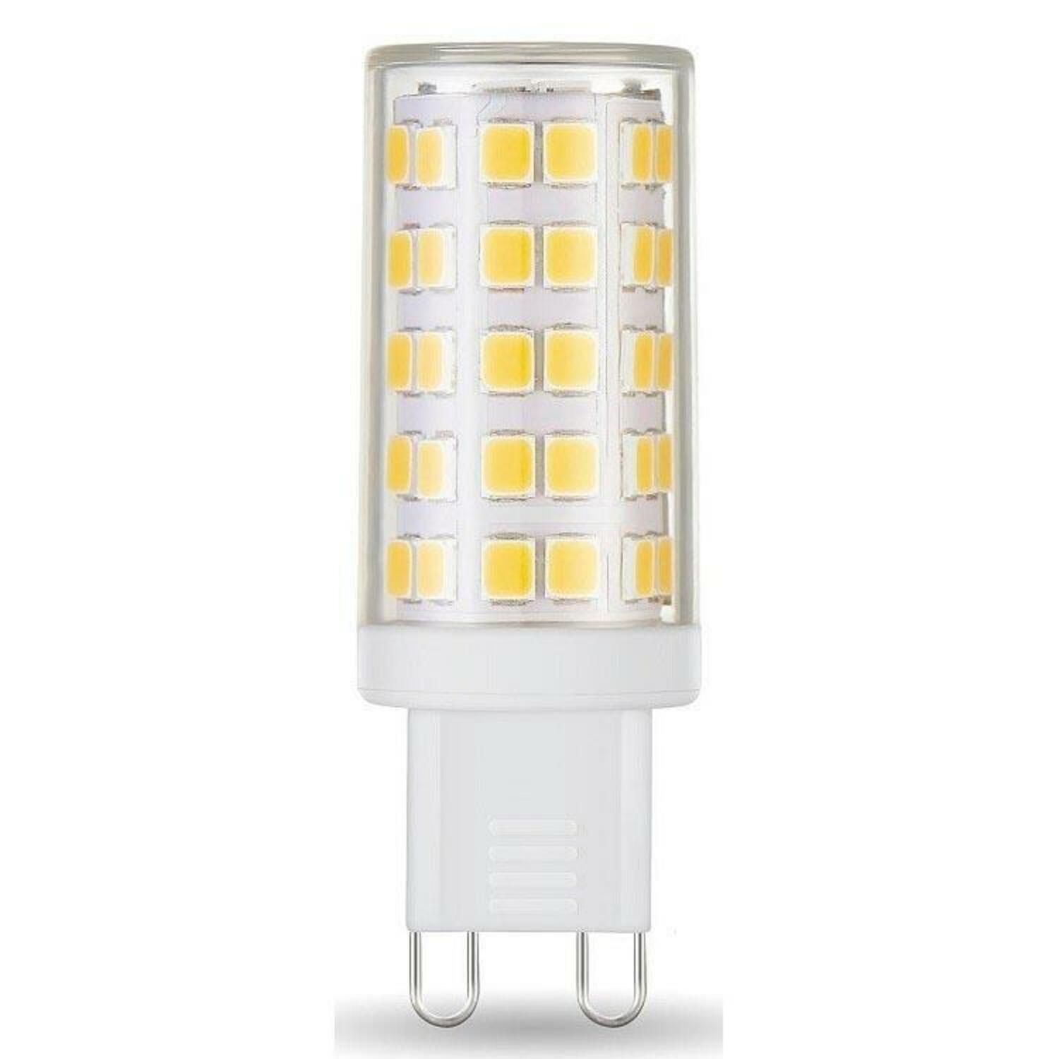 фото Лампа gauss g9 ac185-265v 3,5w 460lm 6500k керамика led 1/10/200