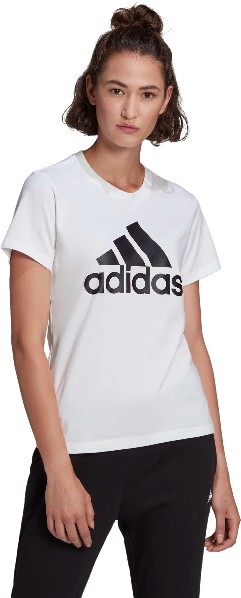 Футболка женская Adidas W Bl Tee белая L adidas белый