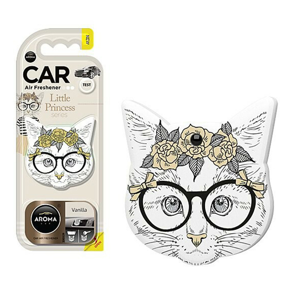 фото Ароматизатор пропитанный aroma car art cats princess vanilla