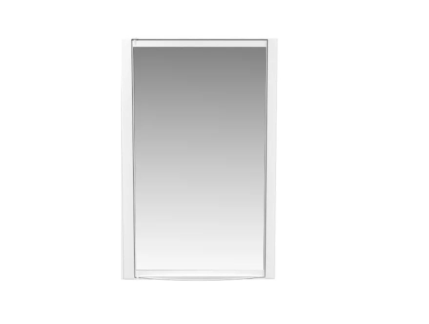 Шкафчик зеркальный Berossi Hilton снежно-белый шкафчик зеркальный berossi argo белый мрамор