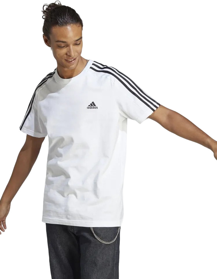 

Футболка мужская Adidas M 3S SJ T белая 2XL, Белый, M 3S SJ T