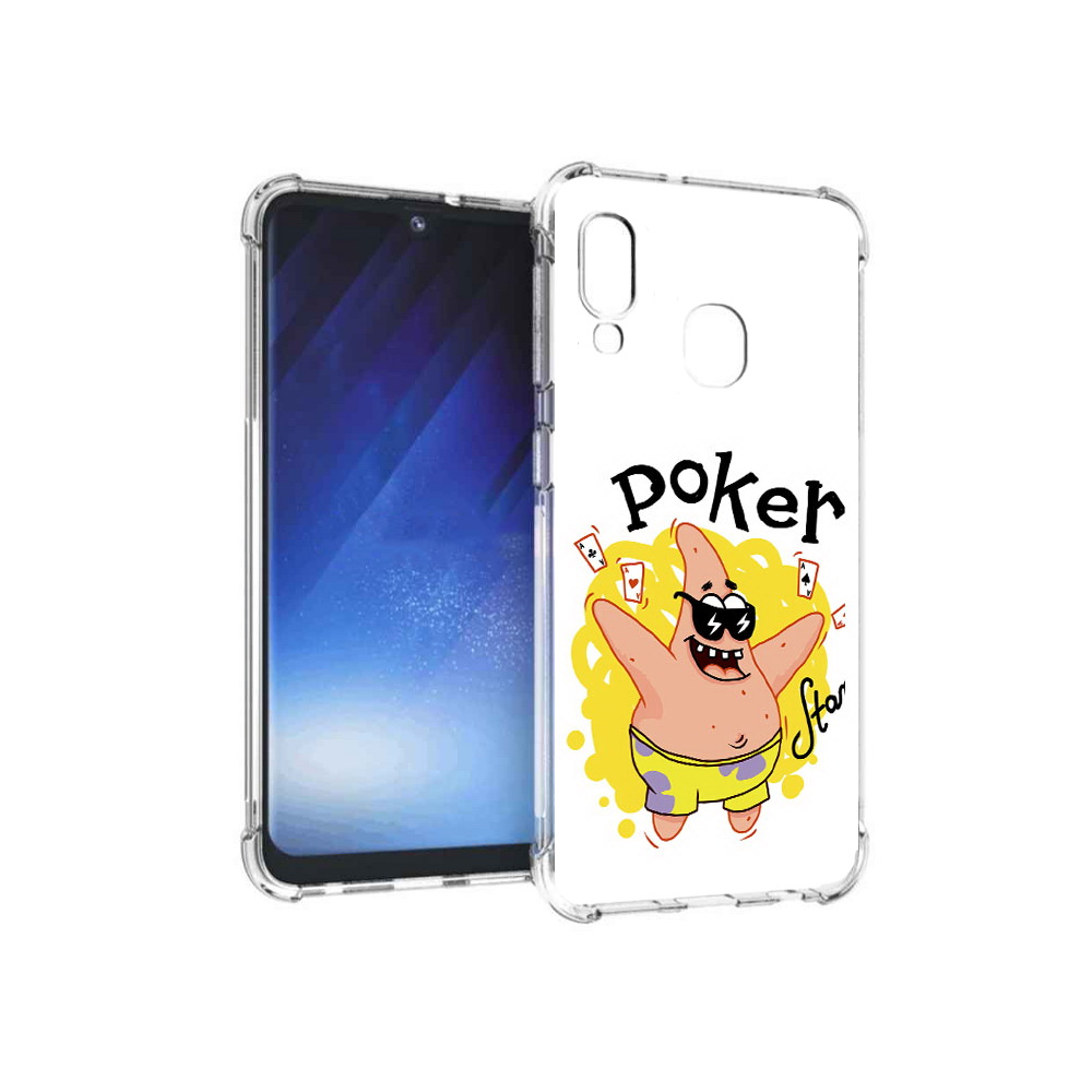

Чехол MyPads Tocco для Samsung Galaxy A20e Патрик (PT133424.505.133), Прозрачный, Tocco