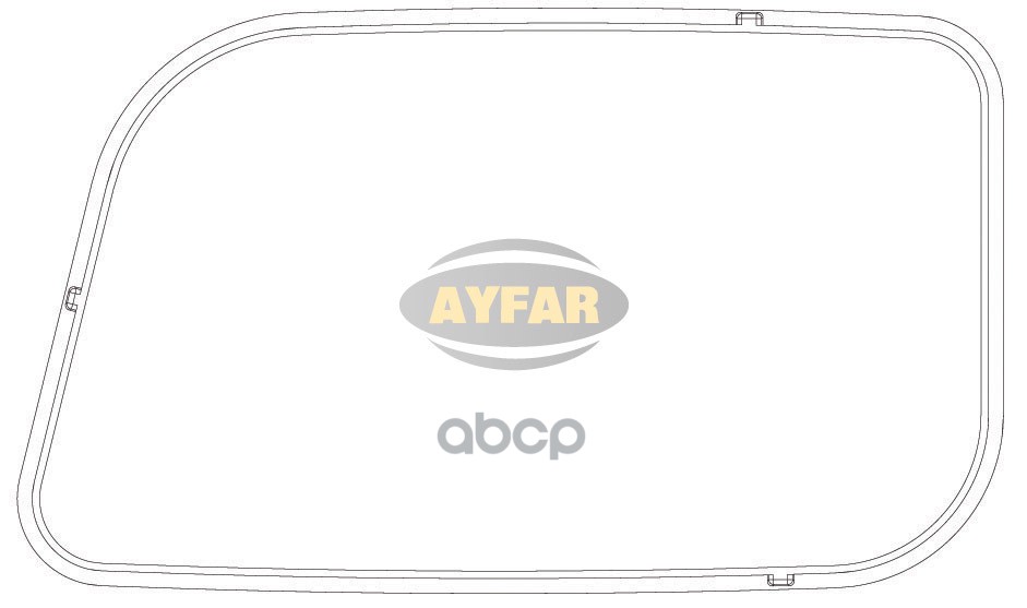 

Стекло фары MERCEDES Actros MP2 (04-08) левой (без бортика) AYFAR