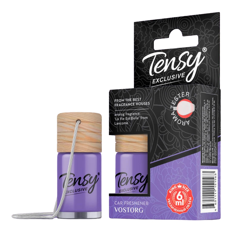 

Ароматизатор в машину Tensy Vostorg, Фиолетовый