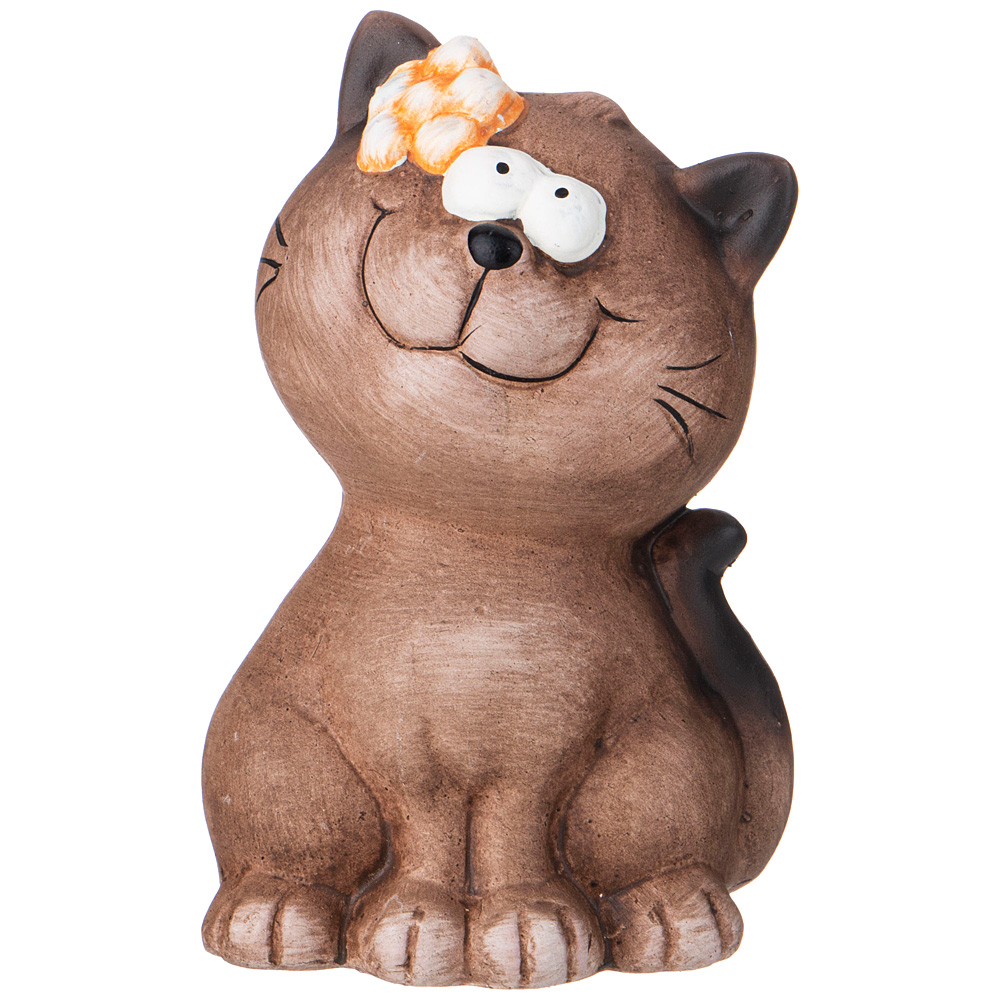 

Фигурка Lefard Милый кот 9х8х14.3 см, Коричневый