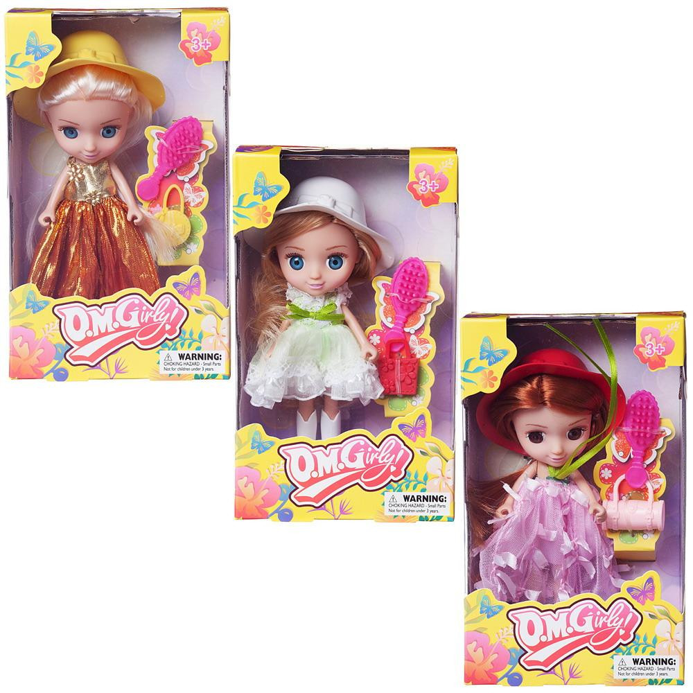 Кукла Abtoys Цветочная фантазия Мини с аксессуарами 3 вида в ассортименте 65004