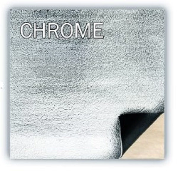 Звукопоглощающий материал для авто Standart group (500х650х4 мм) Chrome 4 мм