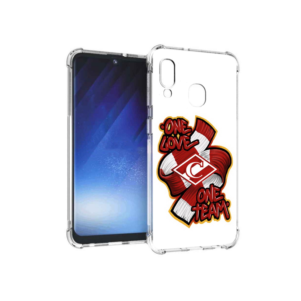 

Чехол MyPads Tocco для Samsung Galaxy A20e Одна любовь-Спартак (PT133424.505.126), Прозрачный, Tocco