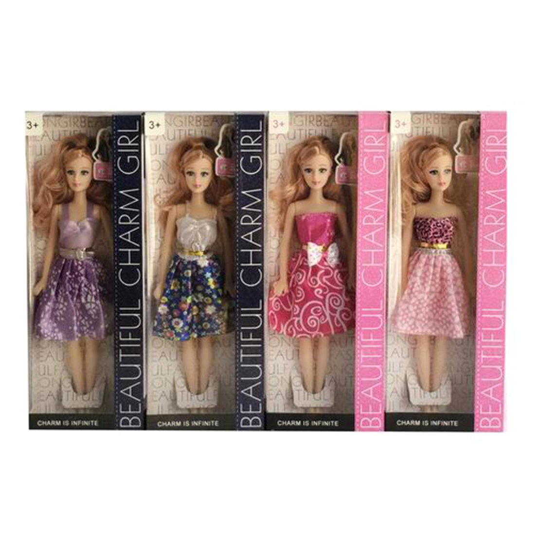 

Кукла Наша игрушка модельная, 28 см. в ассортименте Y24263001