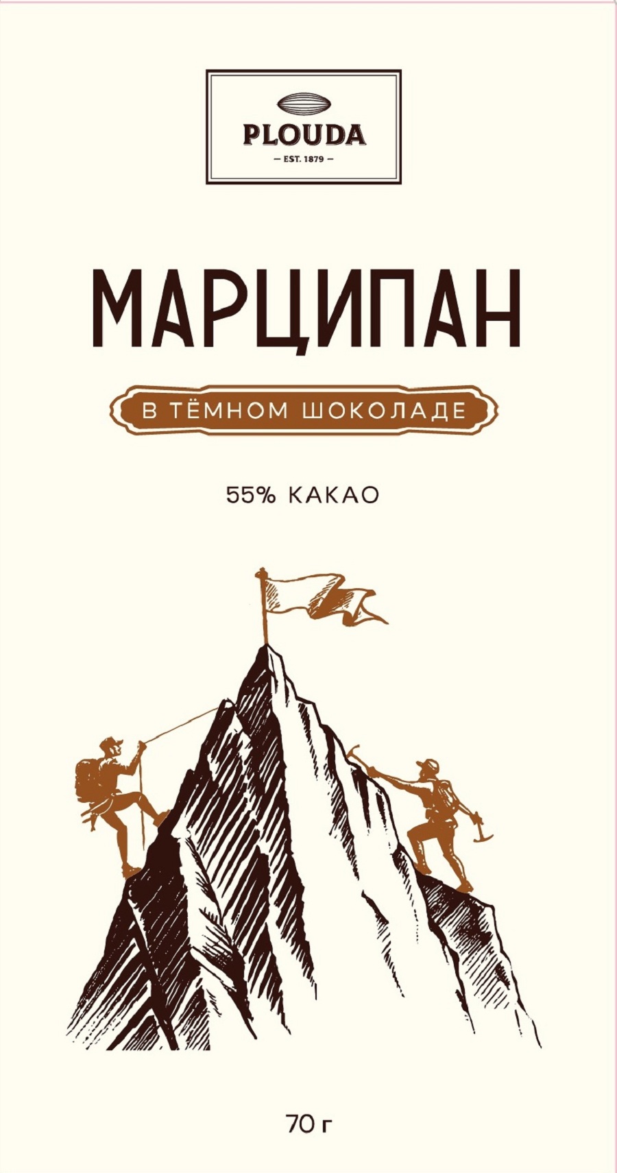 Марципан POMATTI в темном шоколаде, 2 шт по 70 г