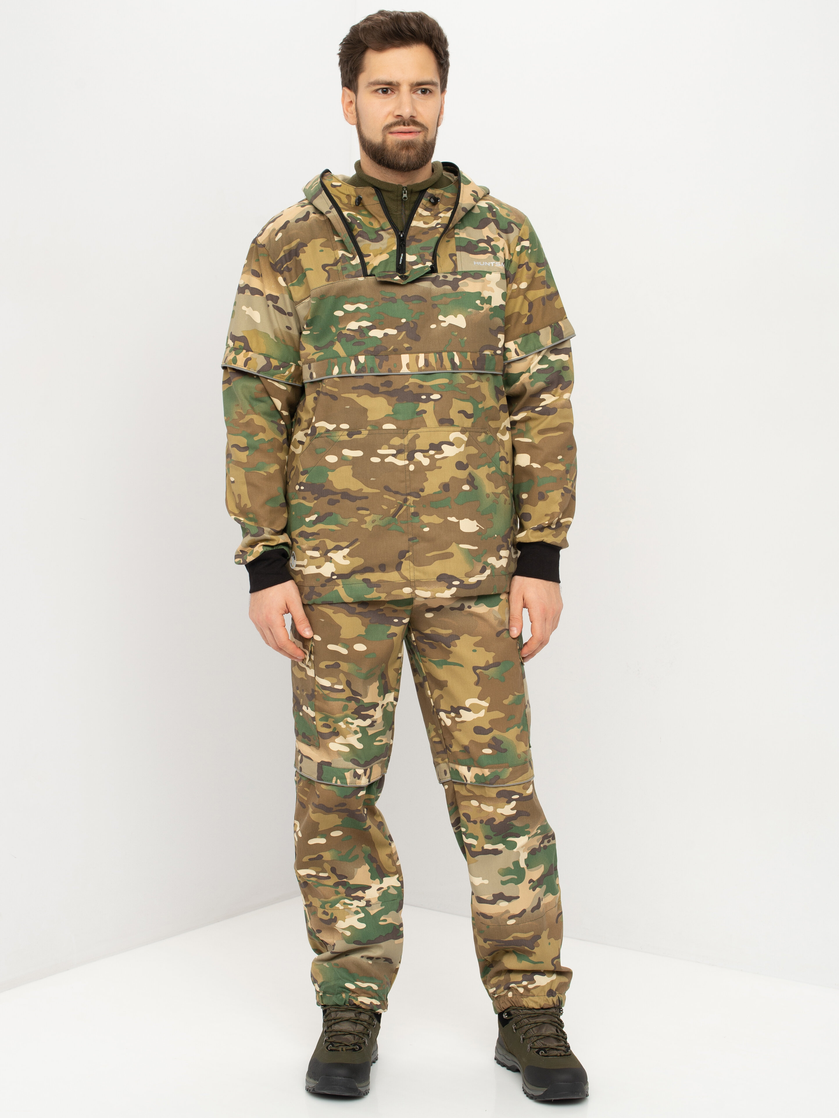 

Костюм летний Huntsman Антигнус-Люкс ткань Сорочка цвет Мультикам 56-58/170-176, Хаки;бежевый;коричневый, Антигнус-Люкс