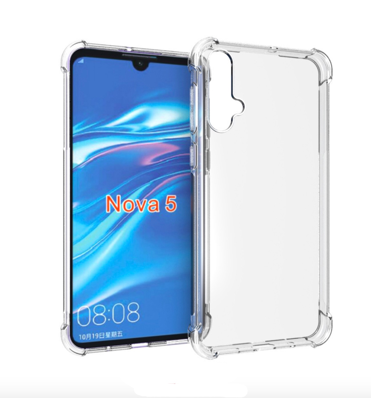 

Чехол MyPads для Huawei Nova 5 Pro прозрачный (134942)