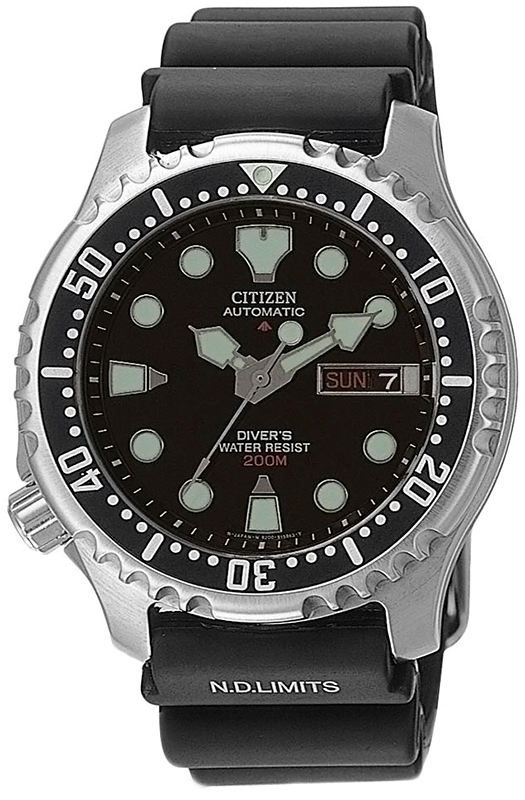 фото Наручные часы мужские citizen ny0040-09ee черные