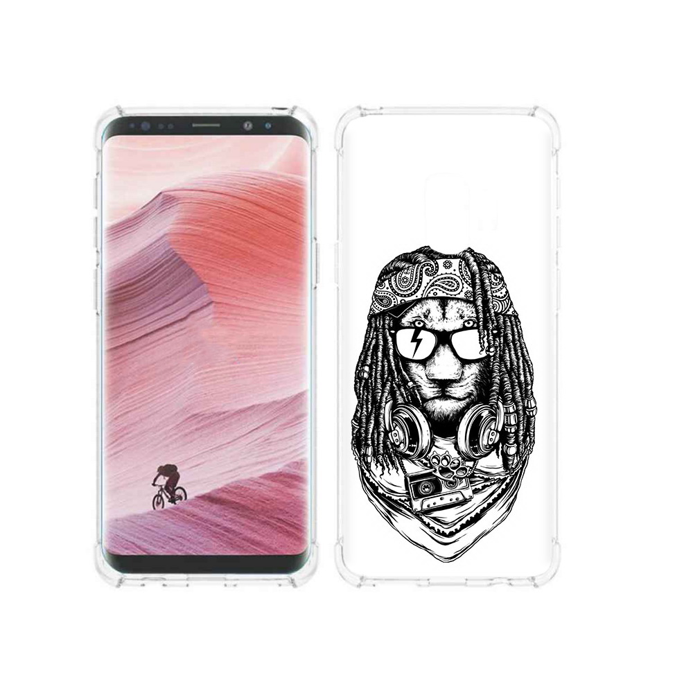 

Чехол MyPads Tocco для Samsung Galaxy S9 дреды льва (PT101623.567.338), Прозрачный, Tocco
