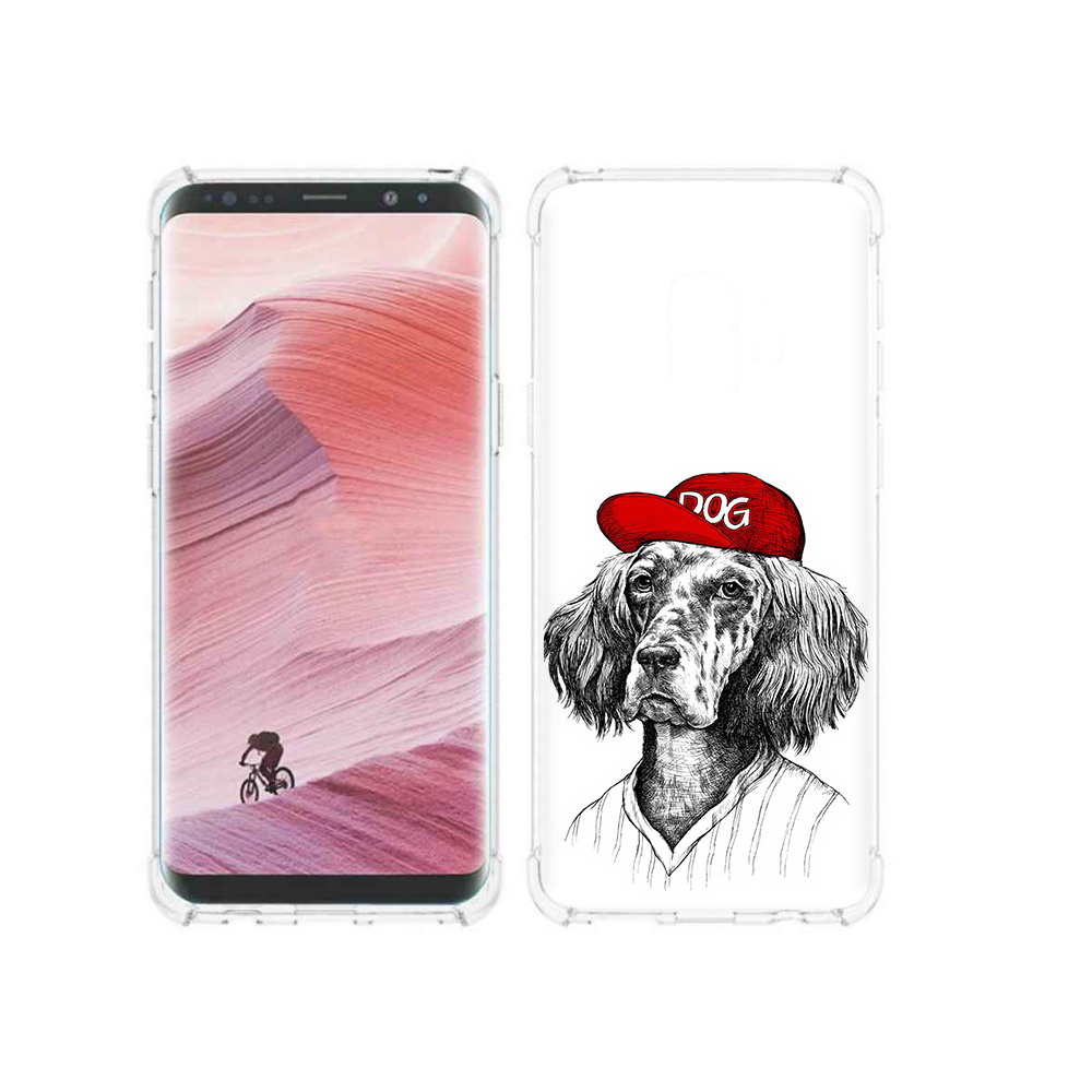 

Чехол MyPads Tocco для Samsung Galaxy S9 дог (PT101623.567.333), Прозрачный, Tocco