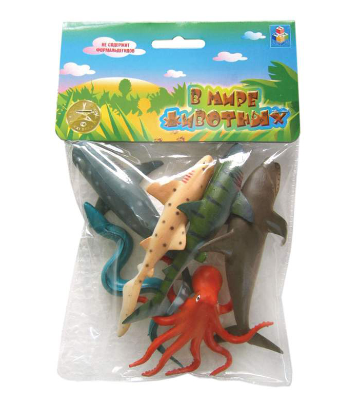 

Игровой набор 1Toy, В мире животных, Морские животные