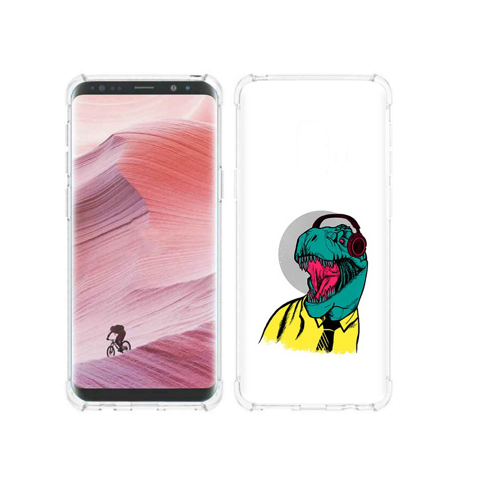 

Чехол MyPads Tocco для Samsung Galaxy S9 дино (PT101623.567.326), Прозрачный, Tocco