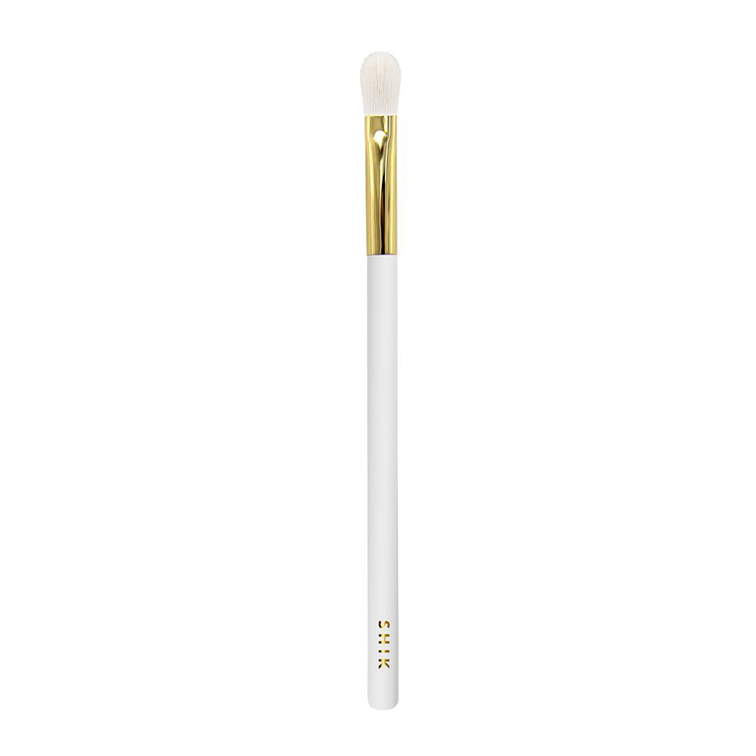 Кисть для теней SHIK Limited Edition Goldy G04 детальная растушевка, лимитированная, белая кисть для макияжа shik лимитированная g02