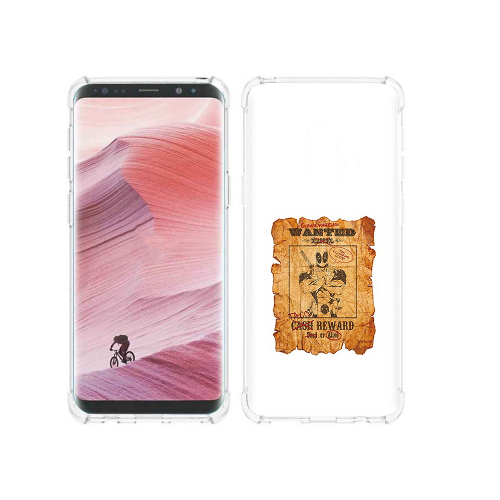 

Чехол MyPads Tocco для Samsung Galaxy S9 дедпул (PT101623.567.317), Прозрачный, Tocco