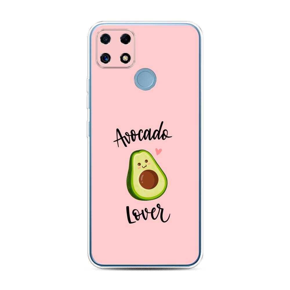 

Чехол на Oppo Realme C25 "Avocado lover", Розовый;зеленый, 257450-6