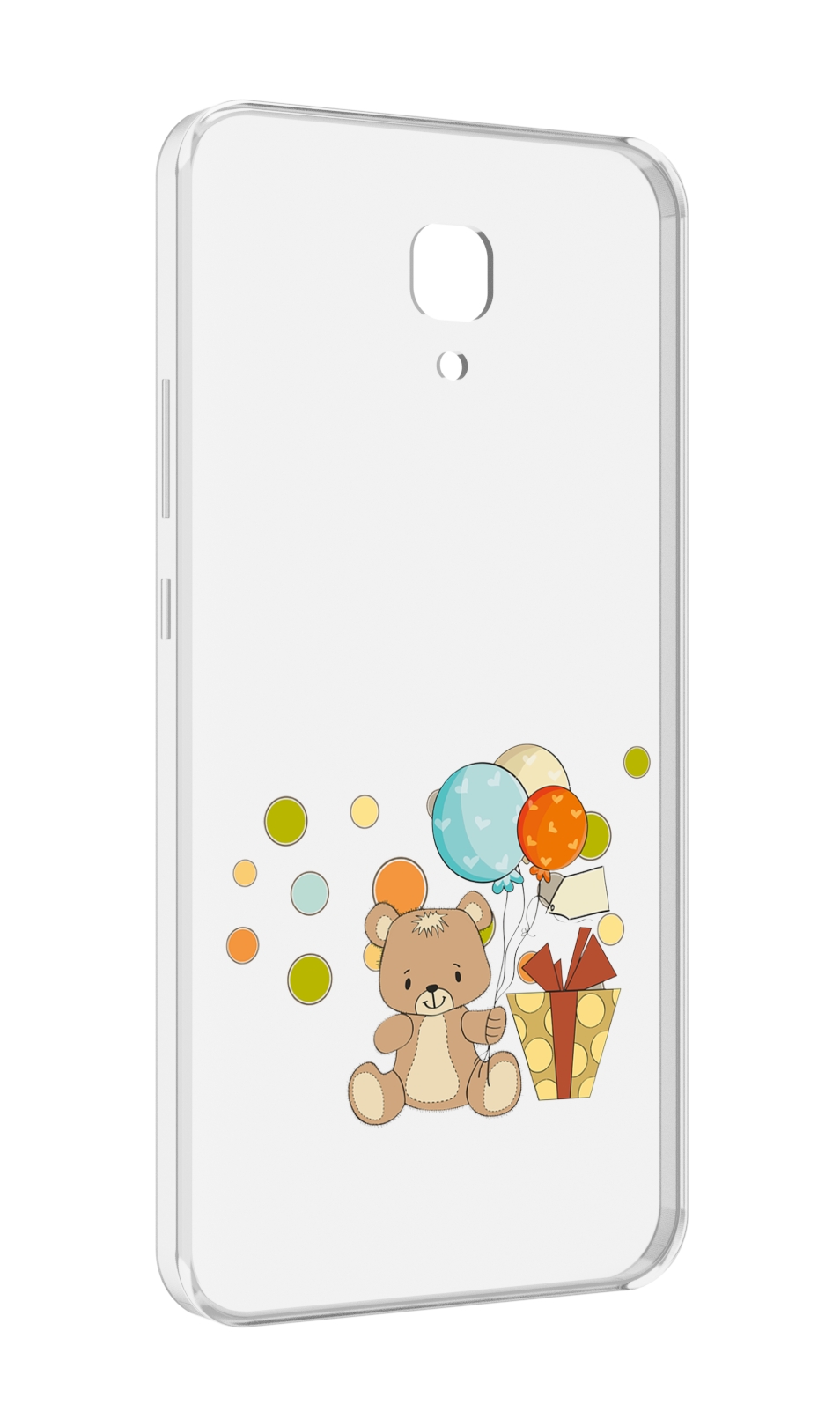 

Чехол MyPads медвеженок с подарком для Meizu M5 Note, Прозрачный, Tocco