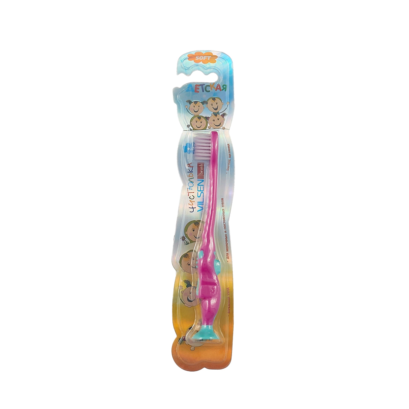 Зубная щетка детская VILSEN brush Чистюлька 3+, 1 шт
