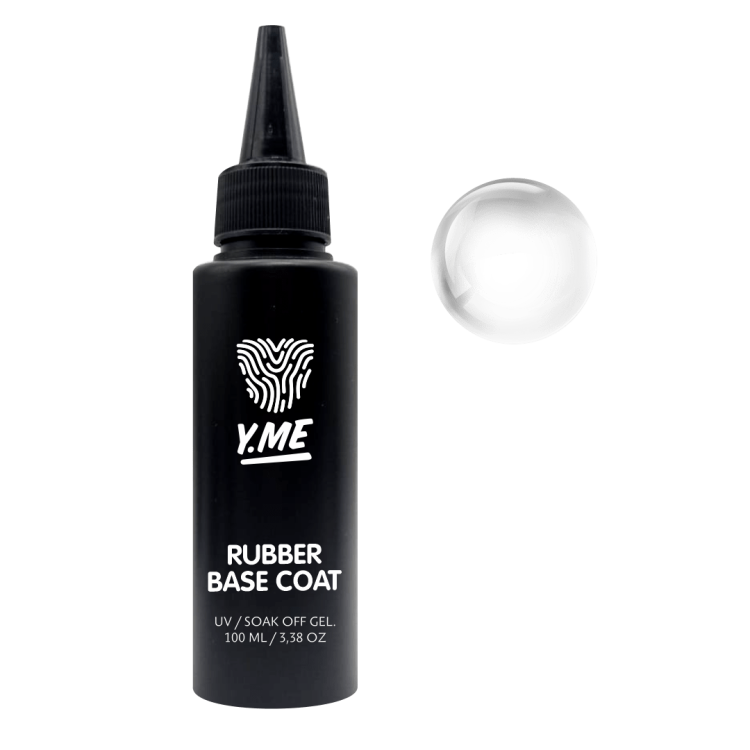 

База для гель лака Y.ME Каучуковая густая rubber coat 100 мл, rubber coat