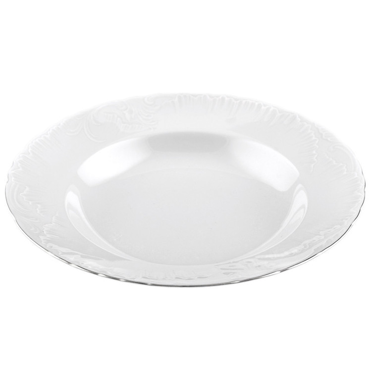 Набор тарелок 22,5 см 6 шт глубокие Cmielow 