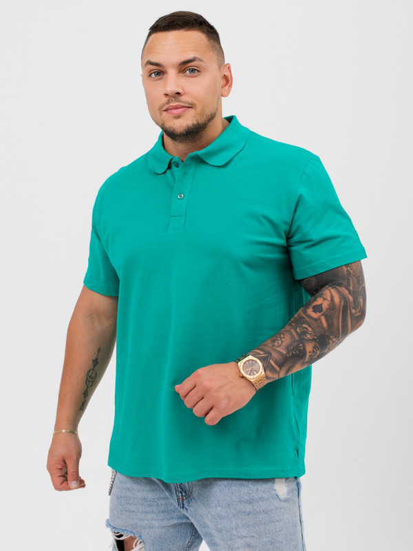 

Футболка мужская CHIC&CARISMA uz200140 зеленая 5XL, uz200140