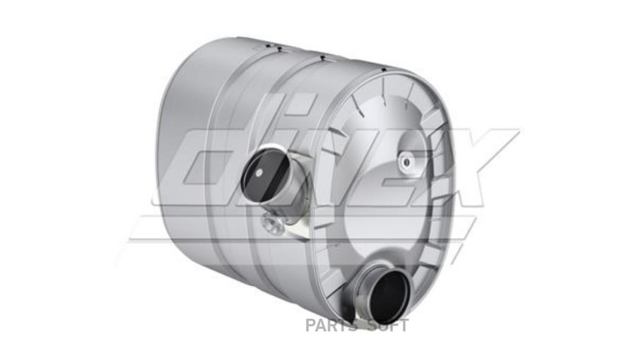 

DINEX Глушитель VOLVO с катализатором (ЕВРО-5) DINEX